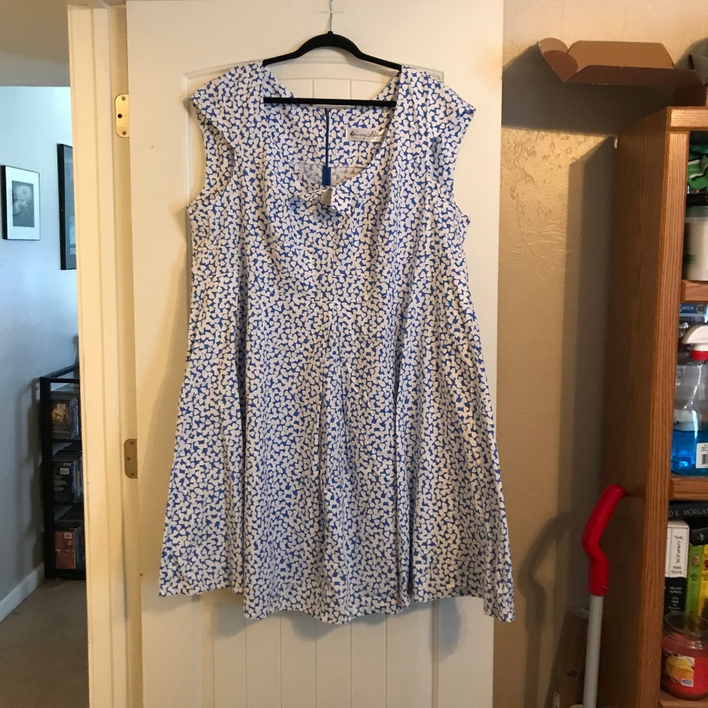 Cherry Velvet Dress, 4x